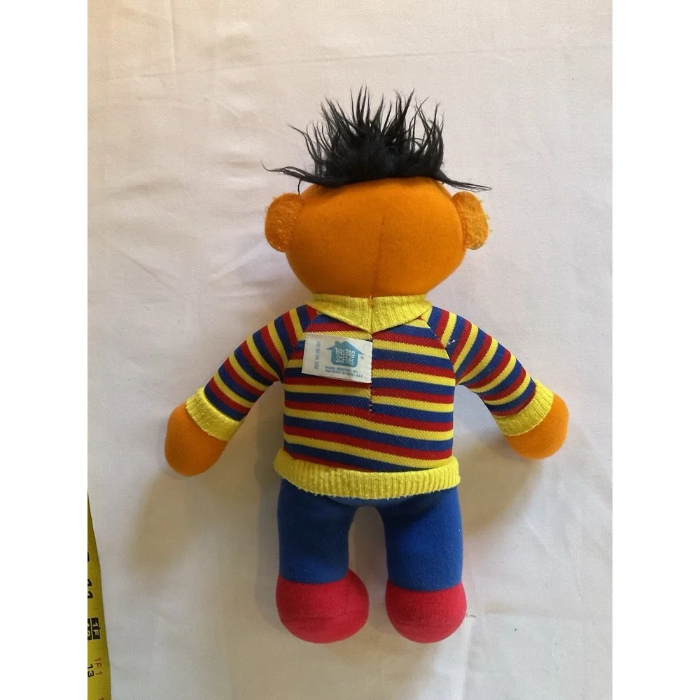 Vintage Hasbro Sesame Street Ernie Plush Soft‎ Stuffed 1984 1985
